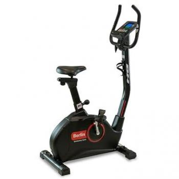 Bicicleta Estática BH Berlin Connect - Volante de 9kg - Conexión Kinomap y Zwift - Monitor LED - Capacidad hasta 130kg