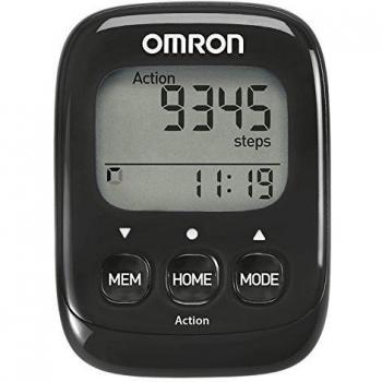 OMRON Healthcare Walking Style IV Podómetro para Contar calorías y Pasos, Unisex Adulto, Negro, Talla Única