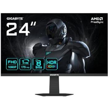 Monitor Gaming Gigabyte GS24F14A 24 FHD IPS 175Hz 1ms FreeSync HDR