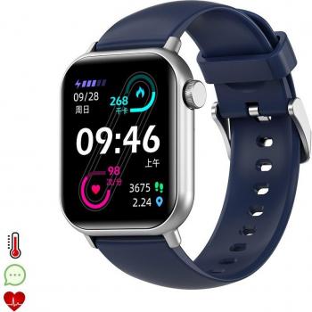 Smartwatch ZW27 con termómetro corporal y monitor de tensión