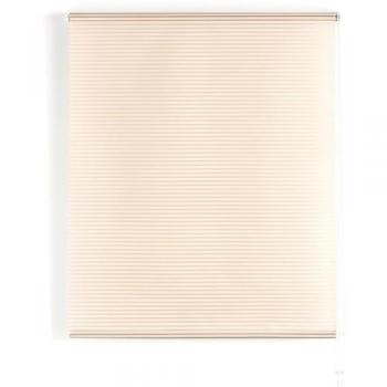 Estor Enrollable Traslúcido Rayado - Varios Tamaños y Colores - Fácil Instalación para Ventanas