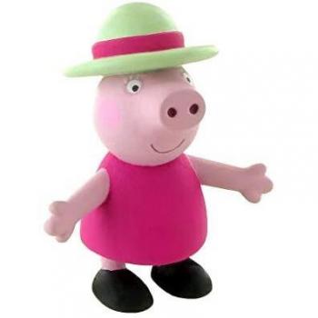 Comansi- Peppa Grandma Pig Mini Figura, Multicolor, 7 cm