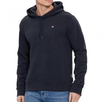 Napapijri Men's Balis H Sum Hooded Sweatshirt Blue Size S
