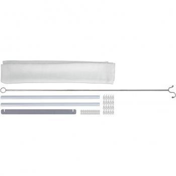 Kit Completo de Cortinas para Pérgola Stockholm - Blanco