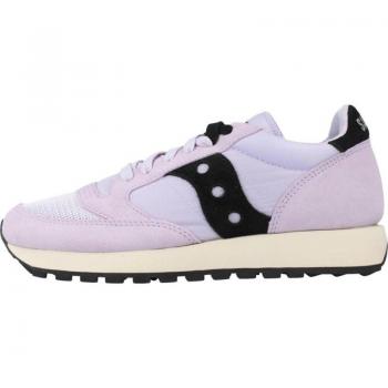 Zapatillas deportivas de mujer Saucony Jazz Vintage Suede Logo color Violet Purple/Black