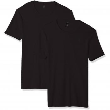 G-Star Base Short Sleeve T-Shirt 2-Pack - Black - Men's Casual Organic Cotton