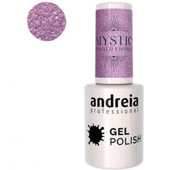 Esmalte semipermanente glitter celestial roxo Andreia Professional The Gel Polish MS3 10.5ml