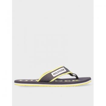 Chancla Tommy Hilfiger Patch Dark Ash 45 Verde