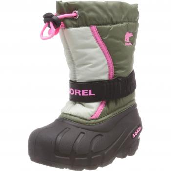 Sorel Childrens Flurry, Botas Unisex Niños, Verde
