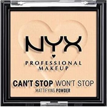 NYX Professional Makeup Can't Stop Won't Stop Mattifying Powder Shade 02 Light 6 g