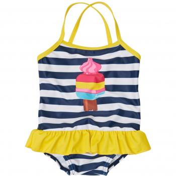 LEGO Wear Duplo Girl AFIA 420-Badeanzug, baño para Bebés, Blau