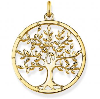 Thomas Sabo 18k Gold-Plated Sterling Silver Tree of Love Pendant