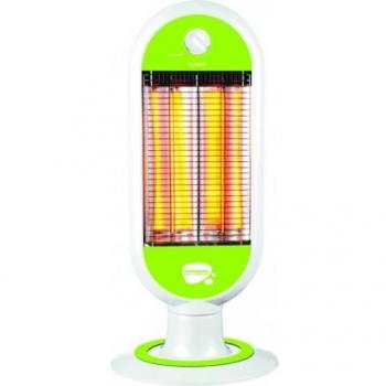 Estufa Eléctrica 1000W de Fibra de Carbono con 2 Barras Oscilante Viva Hogar