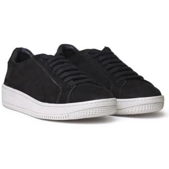 Toni Pons - Zapatillas de mujer AMELIA de serraje con cordones, color negro, talla 40 EU