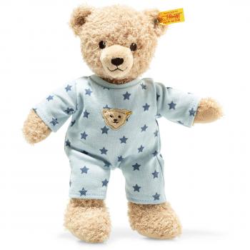 Steiff Osito de Peluche Teddy and Me con Pijama Azul, 25cm, para Bebés