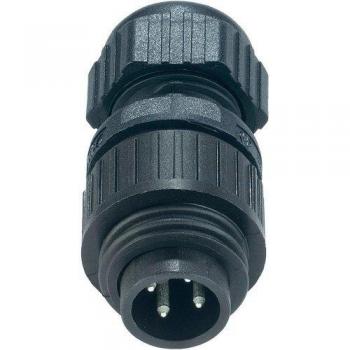 Conector Circular Industrial Hirschmann CA 3 LS - 3 Polos + Tierra