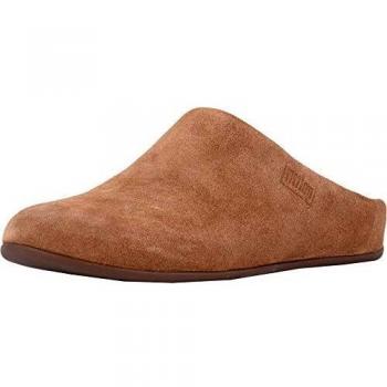 Fitflop Women's Chrissie Shearling Slippers - Tan - Size UK 5