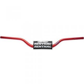 Manillar Renthal Fatbar 604 RC para Honda CRF/Kawasaki KX-KXF - características: diseño de doble altura, fabricado en aluminio de alta resistencia, ancho de 800 mm, elevación de 30 mm, peso