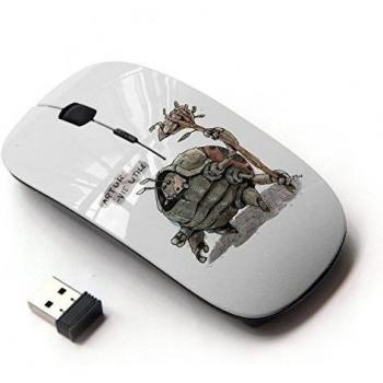 KOOLmouse [ Ratón óptico 2.4G inalámbrico ] [ Alien Creatures Monsters Drawing Art ]