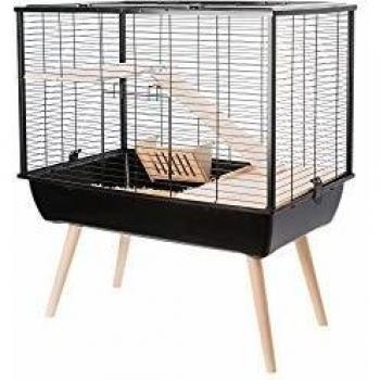 Jaula Zolux Neo Muki H58 - Jaula para roedores grandes - Negro
