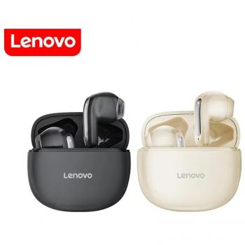 Auriculares Inalámbricos Lenovo EA140 TWS Bluetooth 5.4, Baja Latencia, Reducción de Ruido, LED y Micrófono - Negro