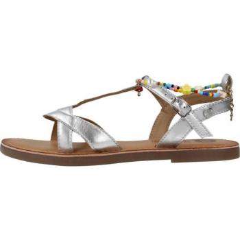 Sandalias Gioseppo Etigny Plata para Niña y Mujer, características: diseño elegante, material duradero, suela antideslizante, cierre ajustable, estilo moderno