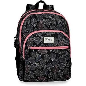 Movom Leaves, Mochila Doble Compartimento Adaptable A Carro, 46 cm, 25.81 liters, Coral