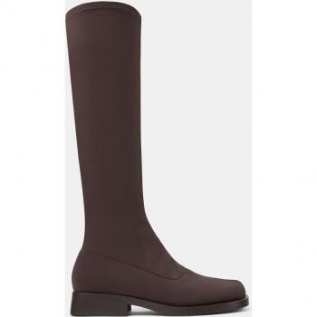 CAMPER Dana Women's Boots - Burgundy, Size 39 (US 8.5), Cotton Fabric