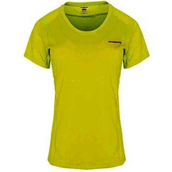Trangoworld Bocela Camiseta, Mujer, Amarillo Lima, 2XL