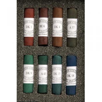 Unison : Soft Pastel : Set of 8 Dark