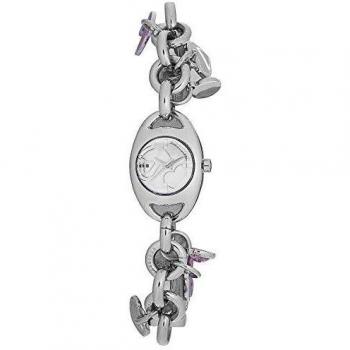 Chronotech Women's Quartz Analog Watch CT7010L-09M with Stainless Steel Strap (22mm)