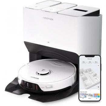 Roborock S8 Pro Ultra Robot Vacuum Cleaner with Mopping Function and Auto-Empty Dock, 0.35L Bagless, White