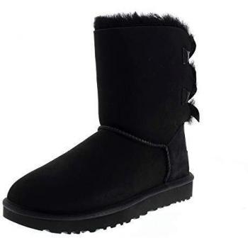 UGG Women's Bailey Bow II Water-Resistant Boots - Black, Size 8