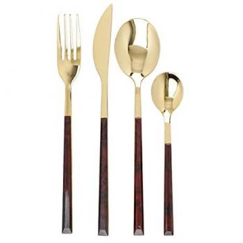 Juego de Cubiertos MIKASA MKTORT16PC, Acero Inoxidable
