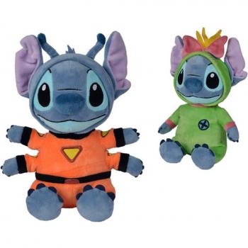 Peluche Stitch disfraz espacio o Scrump 25 cm, modelo surtidos Simba