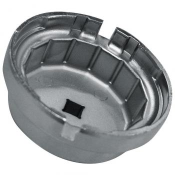 Asta Cazoleta para filtros de aceite 65 mm, 14 caras y 6 ranuras