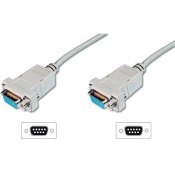 DIGITUS Cable Zero-Modem Null-Modem D-SUB9 F/F 3M
