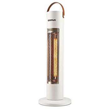 Estufa Eléctrica de Carbono 600W, 2 Potencias, Blanco - G3 Ferrari