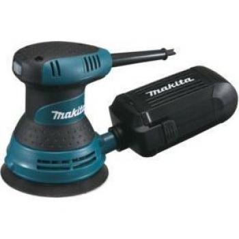 Lijadora rotorbital Makita BO5030 125 mm 300 W 24000 vpm pomo y velcro