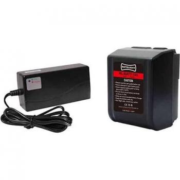 Rotolight 155 Wh V-Mount Battery and Dtap Charger Bundle