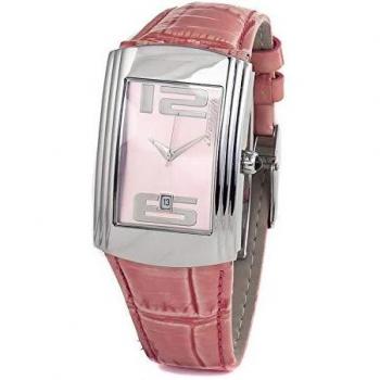 Chronotech Unisex Adult Analogue Quartz Watch with Leather Strap CT7017B-02