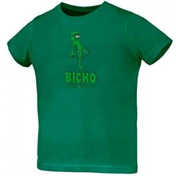 Trango Bicho SN - Camiseta para niños, Color Verde Agua, Talla 8
