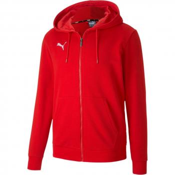 Puma Camiseta De Manga Corta Teamgoal 23 Casuals, Sudadera con capucha Puma teamGOAL 23 Casuals, PUMA Teamgoal 23 Casuals Hooded Jacket, Sudadera Hombre, Puma Red, XS
