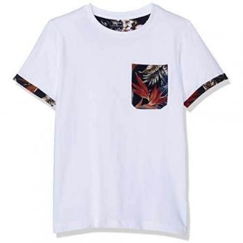 NAME IT Nkmfrede SS Top Camiseta, Blanco