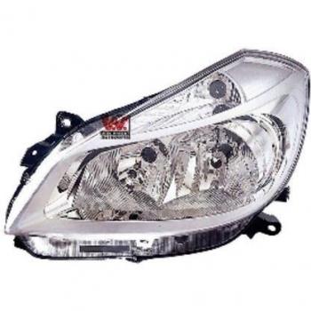 Faro delantero Van Wezel 4331962 - Faro delantero para automóviles, compatible con múltiples modelos, fabricado en plástico de alta calidad, incluye bombilla y cumple con normativas de seguridad