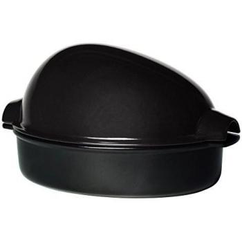 Asador Ovalado Cerámico Emile Henry 5L Antracita