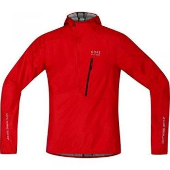 GORE BIKE WEAR, Hombre, Chaqueta rescue, GORE WINDSTOPPER Active Shell, RESCUE WS AS, Talla L, Rojo, JGRESC350005