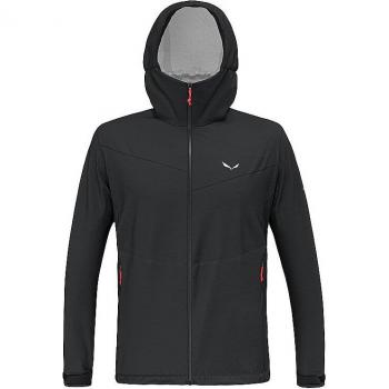 Salewa Chaqueta Puez Aqua 4 Powertex 2.5L negra con capucha tamaño S