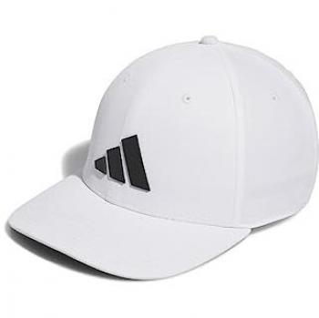 Adidas Tour Snapback Golf Cap - White - One Size Fits Most