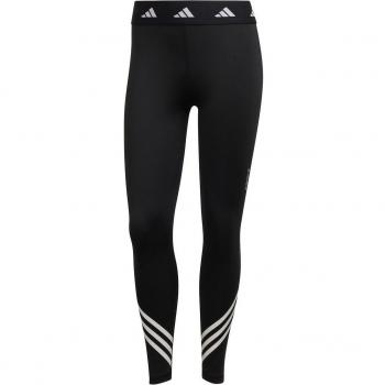 adidas Women's TechFit 3-Stripes 7/8 Tights, Black, Size XS